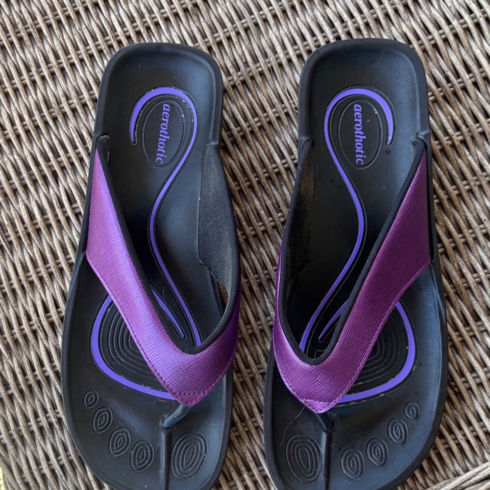 Aerothotic Women's Purple Sandals